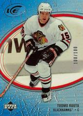 Tuomo Ruutu Hockey Cards 2005 Upper Deck Ice Prices