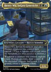 Henry Wu, InGen Geneticist [Borderless Emblem] #37 Magic Jurassic World Prices