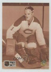 Jacques Plante Hockey Cards 1991 Pro Set Prices