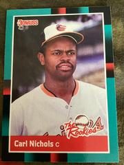 Carl Nichols #39 Baseball Cards 1988 Donruss Rookies Prices