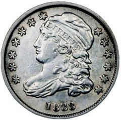 1833 [PROOF] Coins Capped Bust Dime Prices