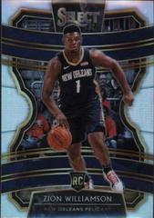 Zion Williamson [Silver Prizm] #1 Basketball Cards 2019 Panini Select Prices