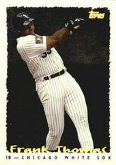 Frank Thomas Baseball Cards 1995 Topps Cyberstats Prices