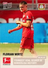 Florian Wirtz Soccer Cards 2019 Topps Now Bundesliga Prices
