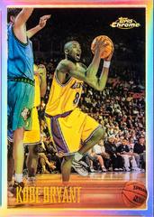 Kobe Bryant [Refractor] Basketball Cards 1996 Topps Chrome Prices