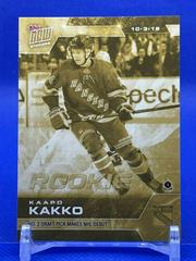 Kaapo Kakko [Gold] Hockey Cards 2019 Topps Now NHL Stickers Prices