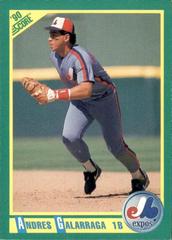 Andres Galarraga #25 Baseball Cards 1990 Score Prices