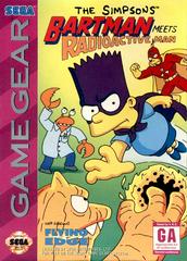 Bartman Meets Radioactive Man - Front | The Simpsons Bartman Meets Radioactive Man Sega Game Gear