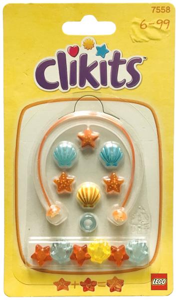 Shells & Starfish #7558 LEGO Clikits