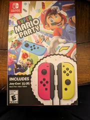 With Joy Con Pink And Yellow  | Super Mario Party [Controller Bundle] Nintendo Switch