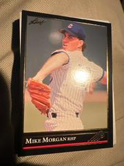 Mike Morgan [Gold] Baseball Cards 1992 Leaf Prices