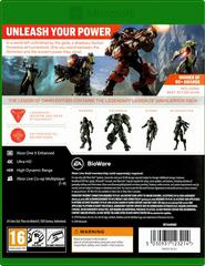 Cover (Back) | Anthem [Legion of Dawn Edition] PAL Xbox One