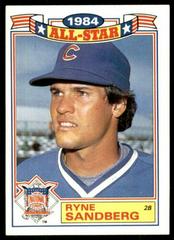 Ryne Sandberg #3 Baseball Cards 1985 Topps All Star Glossy Set of 22 Prices