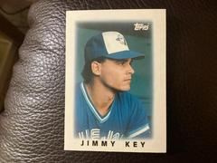 Jimmy Key #35 Baseball Cards 1986 Topps Mini League Leaders Prices