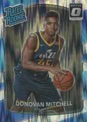 Donovan Mitchell [Shock] Basketball Cards 2017 Panini Donruss Optic Prices