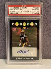 Jordy Nelson [Autograph Refractor] #TC207 Football Cards 2008 Topps Chrome Prices