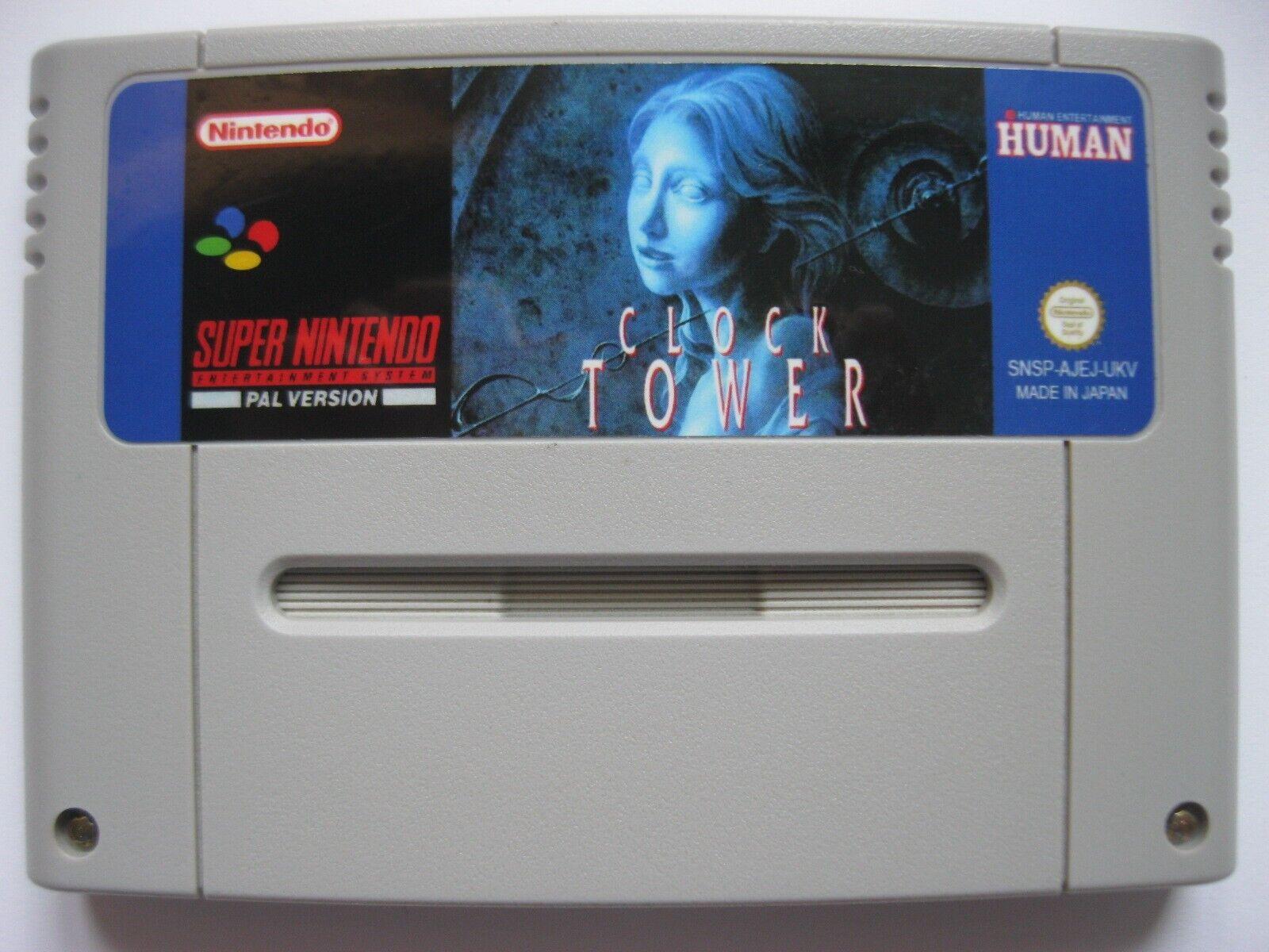 Clock Tower PAL Super Nintendo