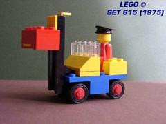 LEGO Set | Fork Lift with Driver LEGO LEGOLAND