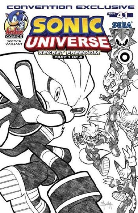 Sonic Universe [SDCC Sketch] #41 (2012) Comic Books Sonic Universe