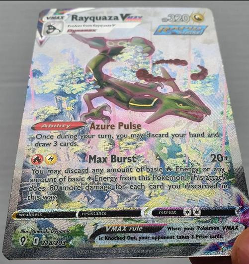 Rayquaza VMAX #218 photo