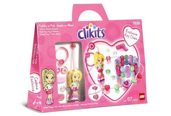 Pretty in Pink Jewels-n-More #7533 LEGO Clikits