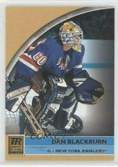 Dan Blackburn #116 Hockey Cards 2001 Topps Reserve Prices