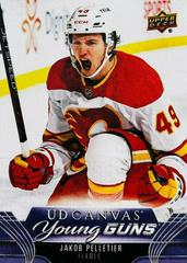Jakob Pelletier #C105 Hockey Cards 2023 Upper Deck UD Canvas Prices