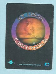 St Louis Cardinals [Hologram] Baseball Cards 1991 Upper Deck Prices