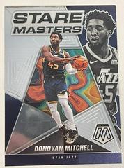 Donovan Mitchell #9 Basketball Cards 2021 Panini Mosaic Stare Masters Prices