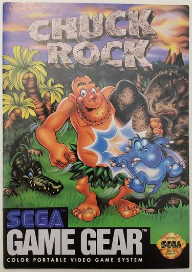 Chuck Rock | Manual only | Sega Game Gear