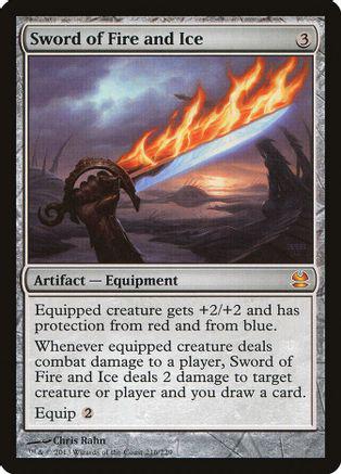 Sword of Fire and Ice Magic Modern Masters