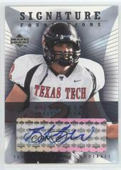 B.J. Symons #SF-BJ Football Cards 2004 Upper Deck Foundations Signatures Prices