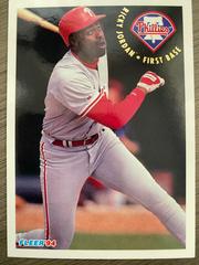 Ricky Jordan #593 Baseball Cards 1994 Fleer Prices