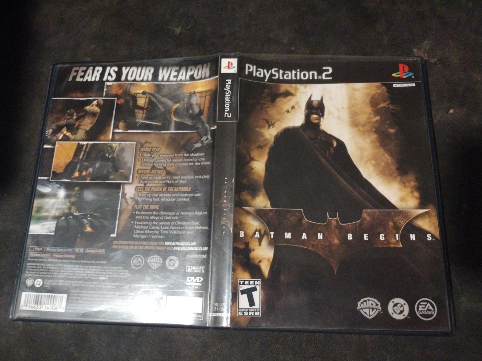 Batman Begins | Item, Box, and Manual | Playstation 2