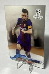 Lionel Messi [Right Leg Forward] Soccer Cards 2017 Topps Chrome UEFA Champions League Prices