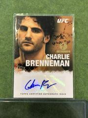 Charlie Brenneman #FA-CB Ufc Cards 2010 Topps UFC Autographs Prices