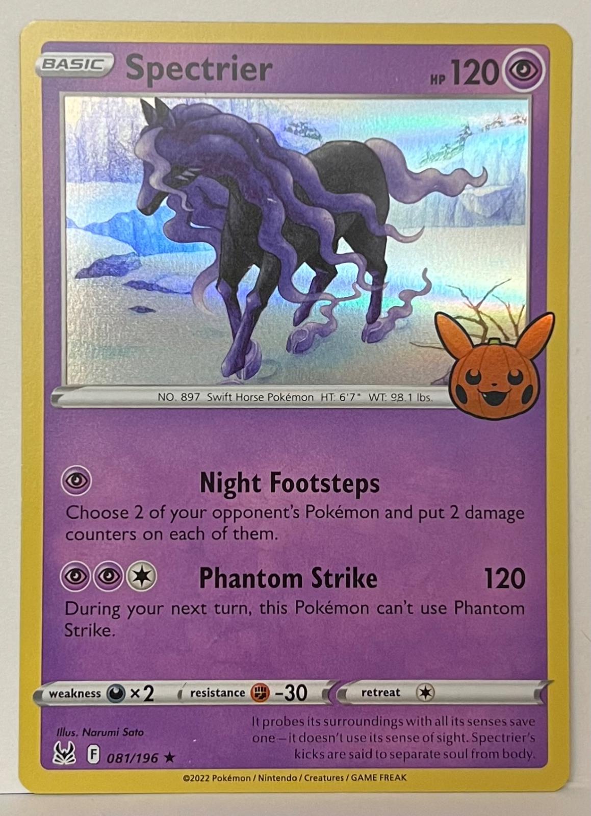 Spectrier [Holo] #81 Pokemon Trick or Trade 2023