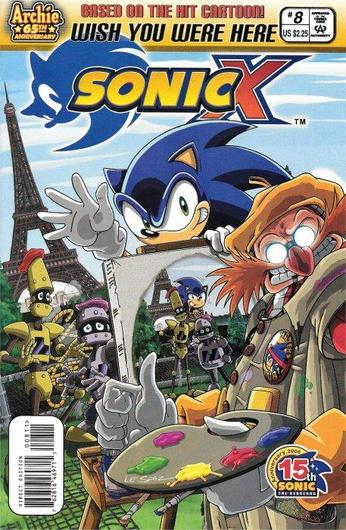 Sonic X #8 (2006) Cover Art