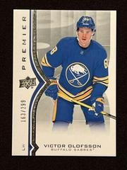 Victor Olofsson #16 Hockey Cards 2020 Upper Deck Premier Prices