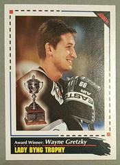 Wayne Gretzky [Lady Byng Trophy] #525 Hockey Cards 1992 Score Prices