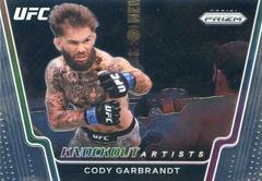 Cody Garbrandt #17 Ufc Cards 2021 Panini Prizm UFC Knockout Artists Prices