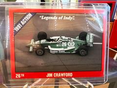Jim Crawford #27 Racing Cards 1992 Legends of Indy Prices