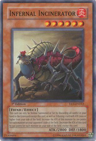 Infernal Incinerator [1st Edition] EEN-EN012 YuGiOh Elemental Energy