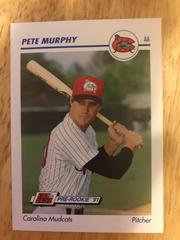 Pete Murphy #113 Baseball Cards 1991 Impel Line Drive Pre Rookie AA Prices
