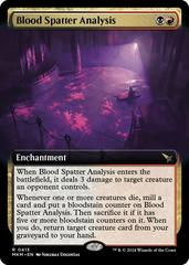Blood Spatter Analysis [Extended Art] #413 Magic Murders at Karlov Manor Prices
