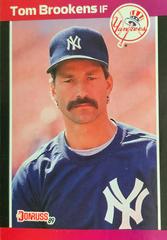 Tom Brookens #T-53 Baseball Cards 1989 Donruss Traded Prices