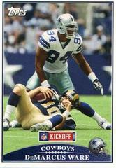 DeMarcus Ware #110 Football Cards 2009 Topps Kickoff Prices