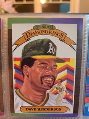Dave Henderson Baseball Cards 1989 Donruss Diamond Kings Prices