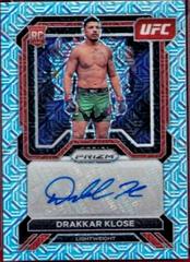 Drakkar Klose [Mojo] #SA-DKL Ufc Cards 2023 Panini Prizm UFC Superstar Autographs Prices