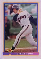 Greg Litton #621 Baseball Cards 1991 Bowman Prices